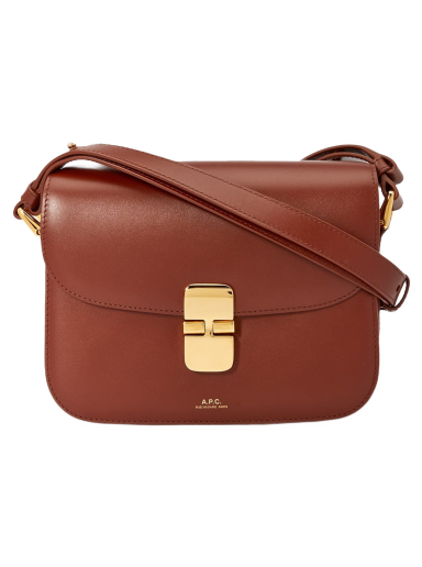 Axelväska A.P.C. Small Grace Bag Brun | PXBMW-F61413-CAD