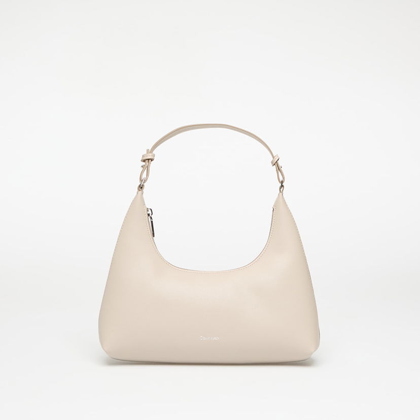 Axelväska CALVIN KLEIN Calvin Klein Foil Logo Convertible Shoulder Bag Beige | LV04F3272G 338
