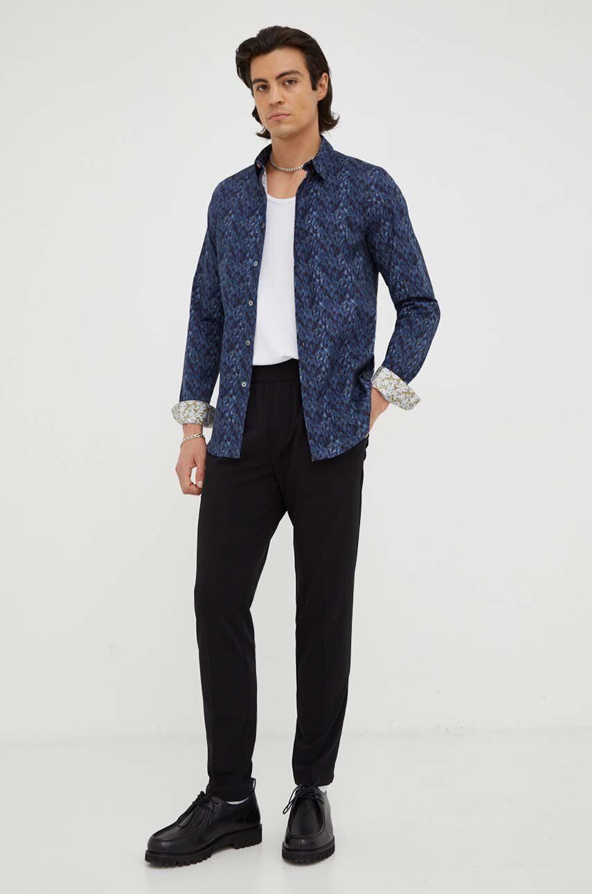 Byxor Samsoe Samsoe Samsoe Samsoe Slim Fit Pants Svart | M20300059, 1