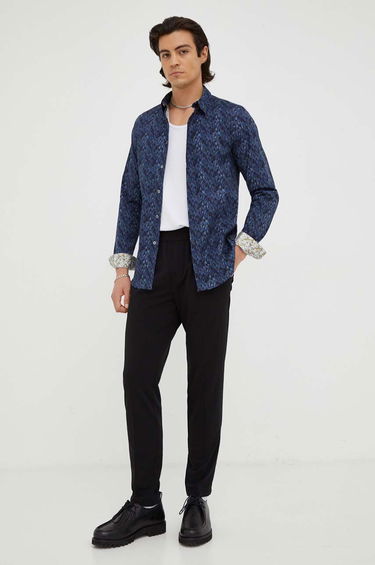 Byxor Samsoe Samsoe Samsoe Samsoe Slim Fit Pants Svart | M20300059, 1