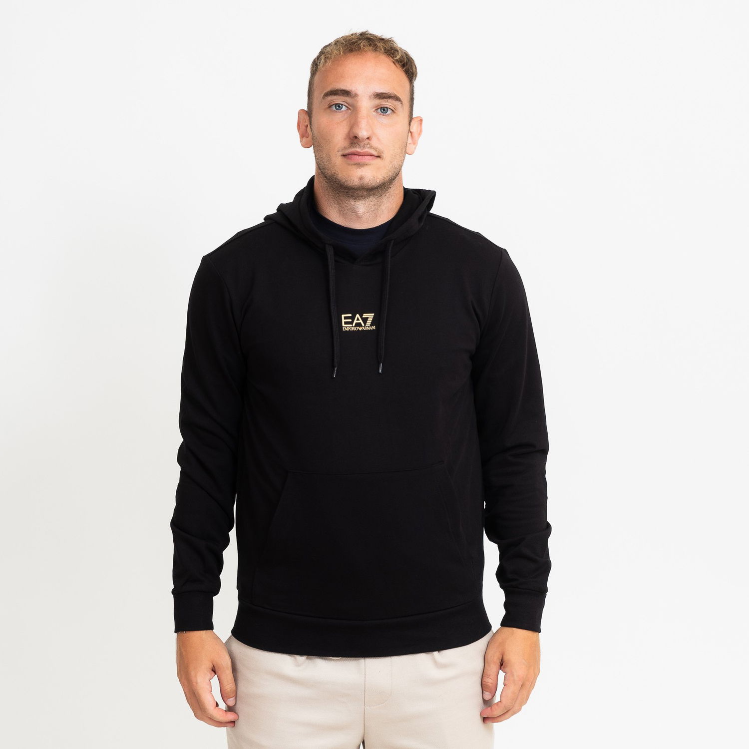 Sweatshirt Emporio Armani Sweatshirt With Logo Svart | 8NPM32-PJVRZ-0208, 0