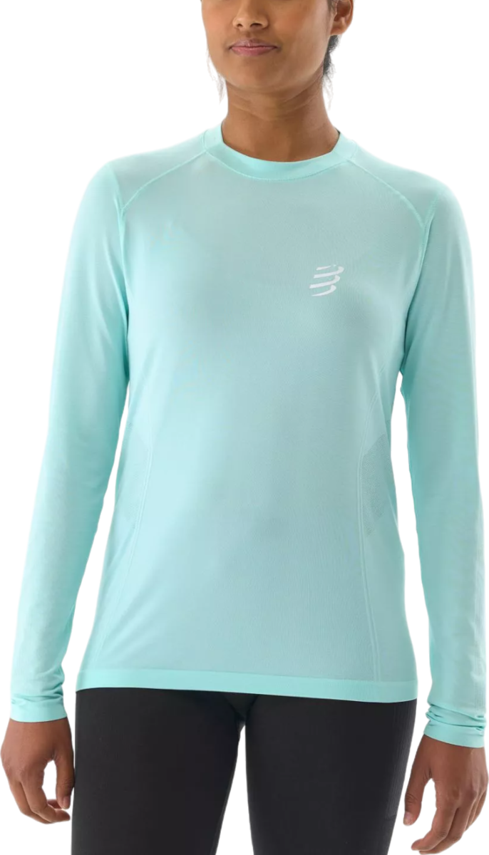 T-shirt Compressport Performance Long Sleeve T-Shirt Turkos | atsw4955053l