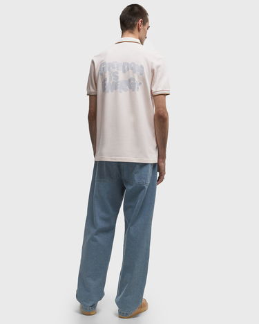 Polotröja Comme des Garçons Fred Perry Knit T-Shirt Beige | FO-T501-S25-3, 2
