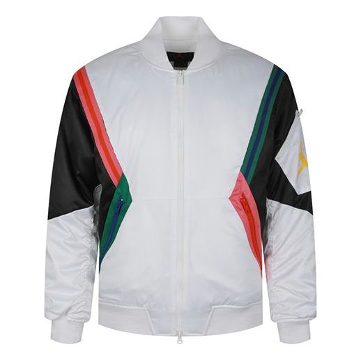 Bomberjacka Jordan Jordan Wings MA-1 Colorblock Jacket Vit | CD5458-100