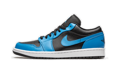 Sneakers och skor Jordan Air Jordan 1 Low "Laser Blue Black" Blå | 553558-410, 0