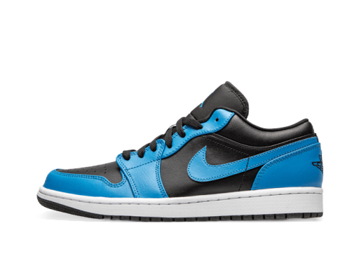 Sneakers och skor Jordan Air Jordan 1 Low "Laser Blue Black" Blå | 553558-410