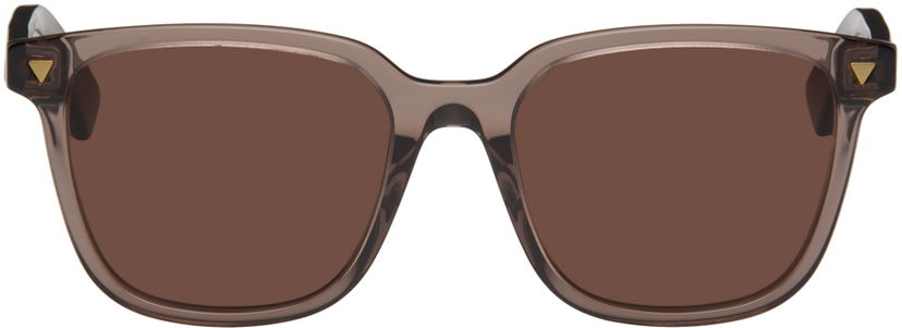 Solglasögon Bottega Veneta Square Sunglasses Brun | BV1255SA