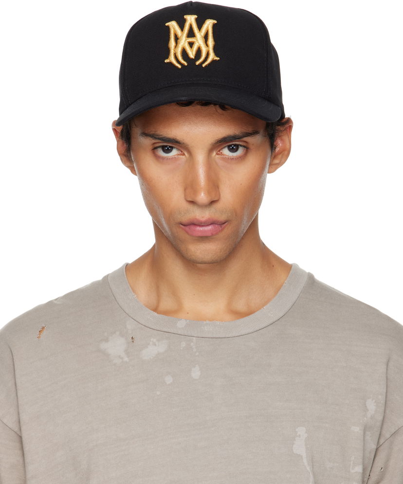 Keps AMIRI AMIRI Full Canvas MA Cap Svart | AMHACP1067