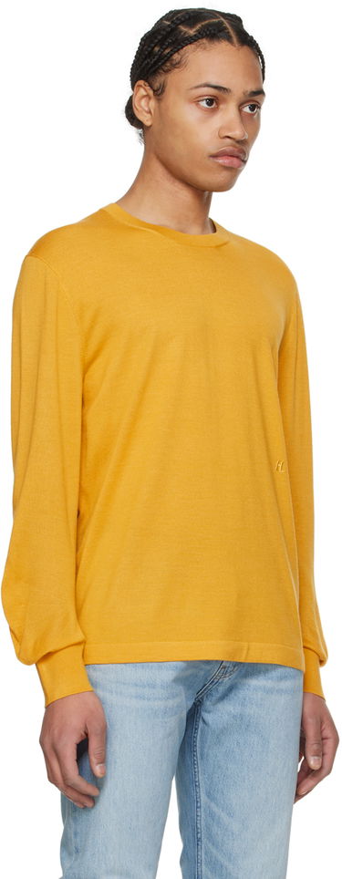 Sweater Helmut Lang Curved Sleeve Sweater Beige | O01HM703, 4