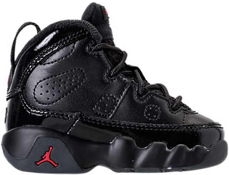 Sneakers och skor Jordan Jordan 9 Retro Bred Patent Svart | 401812-014, 0