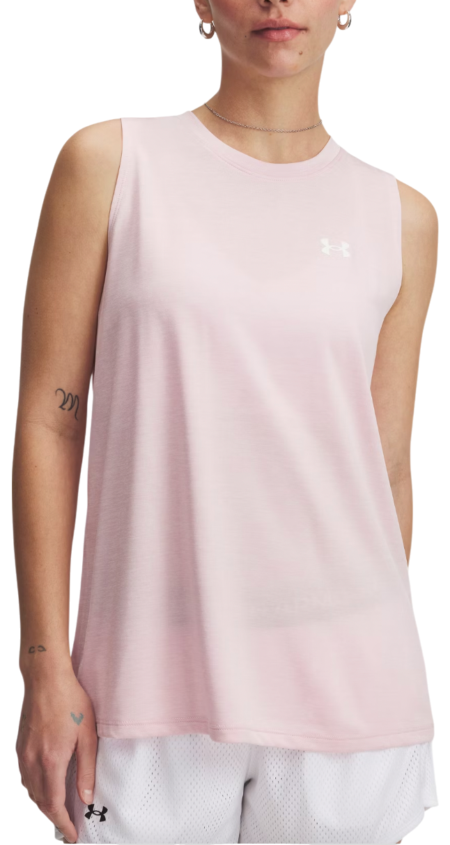 Linne Under Armour Under Armour Tech Twist Tank Top Rosa | 1383656-647