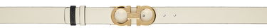 Bälten FERRAGAMO Ferragamo Gancini Reversible Belt Beige | 23A565 - 764045, 0