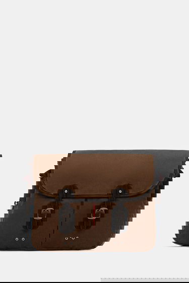 Axelväska Barbour Barbour x Paul Smith Wax Tarras Messenger Bag Flerfärgad | UBA0761TA51, 0