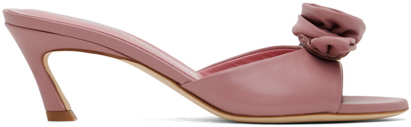 Skovård Blumarine Blumarine Juliet Heeled Sandals Rosa | 6A4515P0062S3274