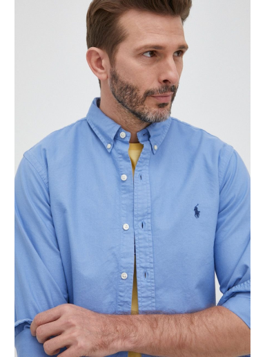 Skjorta Polo by Ralph Lauren Slim Shirt Mörkblå | 710804257015