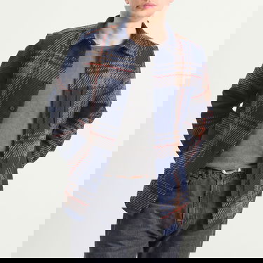 Skjorta Portuguese Flannel Upper Overshirt in Blend, Size Small Flerfärgad | AW25077-NVB, 2