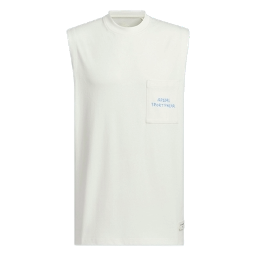 Linne adidas Originals Graphic Tank Top Vit | JP2642
