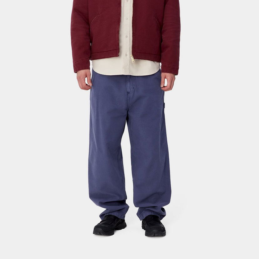 Cargo byxor Carhartt WIP Single Knee Relaxed Fit Work Pants Blå | I033754_7