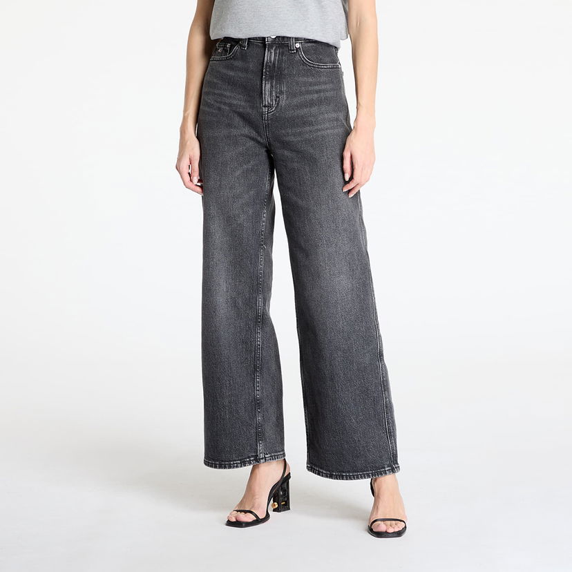 Jeans Tommy Hilfiger Tommy Jeans Claire High Rise Wide Leg Jeans W25/L30 Svart | DW0DW20660 1BZ
