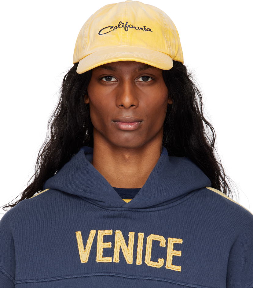 Keps ERL ERL 'California' Embroidered Baseball Cap Gul | ERL10K001