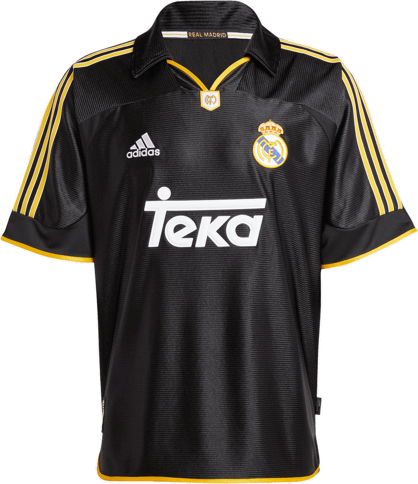 Jersey adidas Originals Real Madrid Away Jersey 1999/00 Svart | jw1992