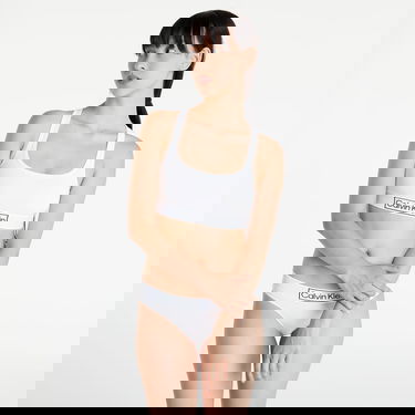Behå CALVIN KLEIN Bralette Reimagined Heritage Vit | QF6768E 100, 2