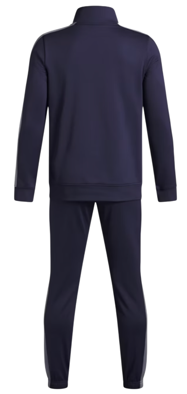 Träningsoverall Under Armour Rival Knit Full-Zip Striped Track Suit Mörkblå | 1363290-403, 1