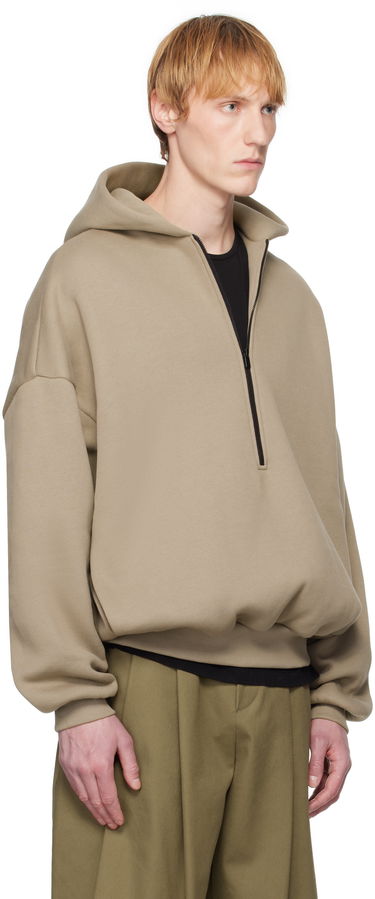 Sweatshirt Fear of God Fear of God Eternal Half Zip Hoodie Svart | FGE250-51311FLC, 4