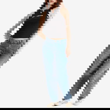 Linne Dickies Women's V-Neck Logo Vest Svart | DK0A8677BLK1, 4