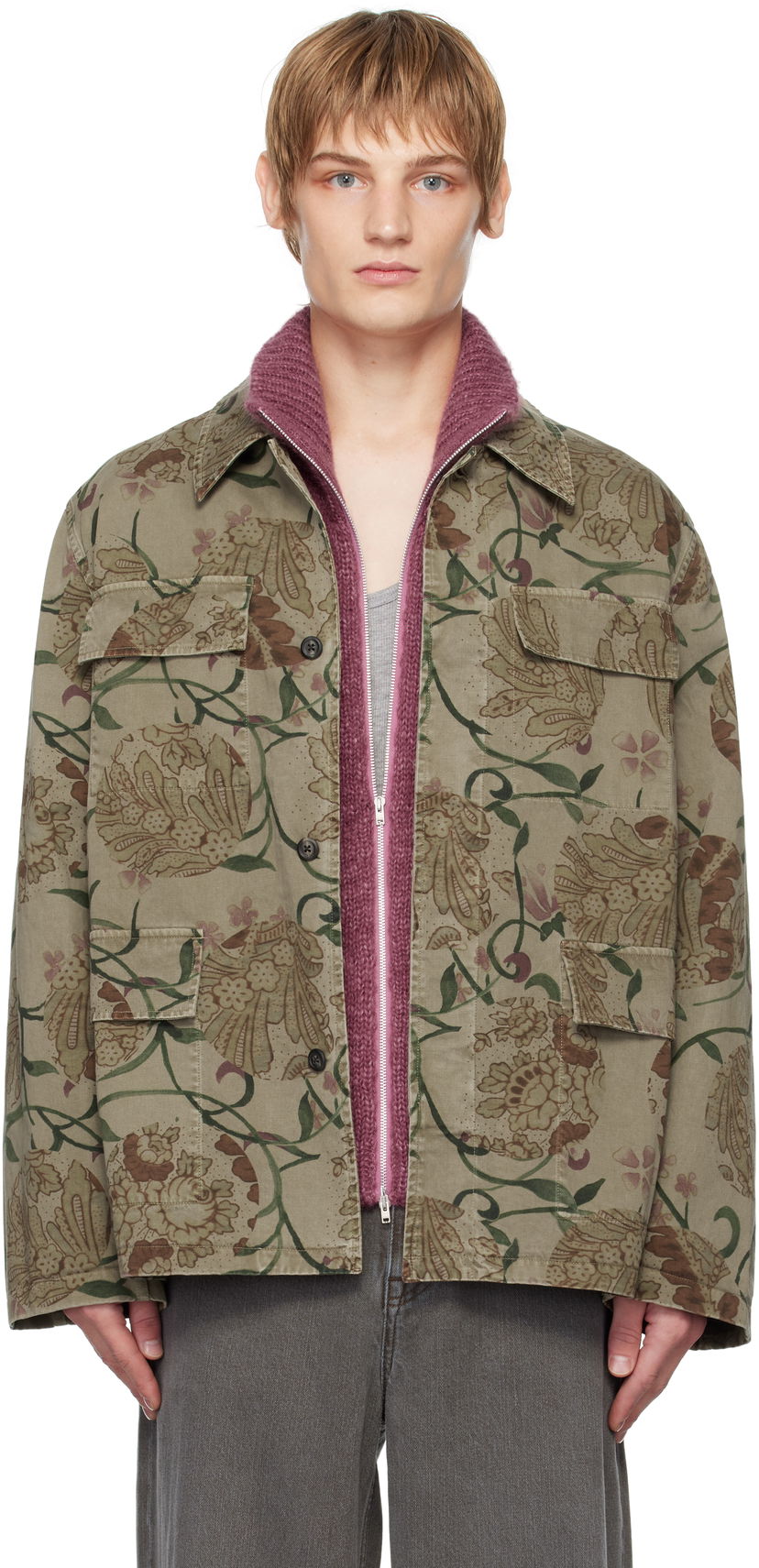Jacka OUR LEGACY Uniform Grön | M4241US