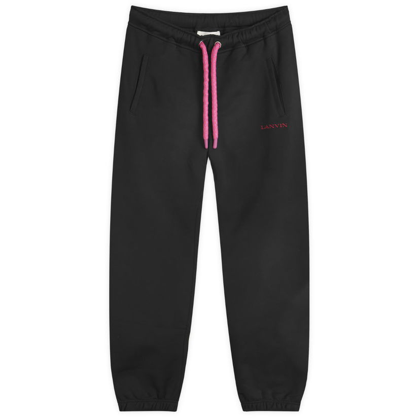 Träningsbyxor LANVIN Tubular Curb Sweat Pants Svart | RM-TR0066-J155-H24-10