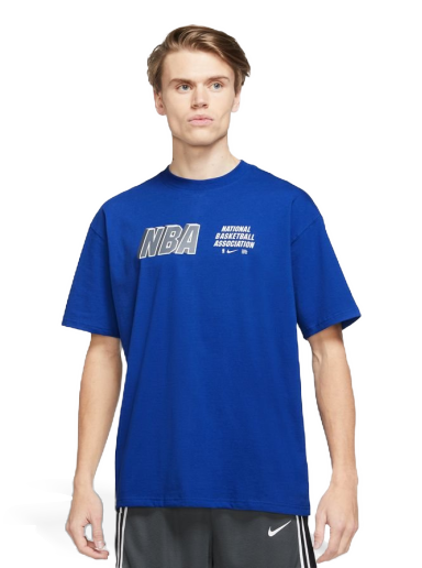T-shirt Nike NBA Team 31 Courtside Max 90 Tee Blå | DR6355-417