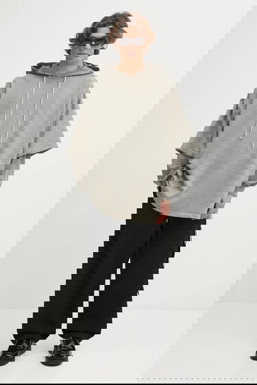 Sweatshirt Rick Owens Rick Owens DRKSHDW Tommy Hustler Hoodie Grå | DU02E7271.FGMJGM, 4