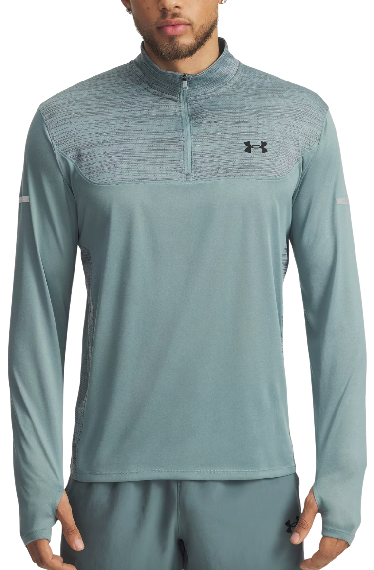 Sweatshirt Under Armour Tech Utility Long-Sleeve 1/4 Zip Top Turkos | 6004963-323