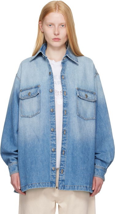 Skjorta Stella McCartney Stella McCartney Iconic Denim Shirt Blå | 6D04113SQH27, 0