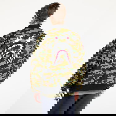 Bomberjacka BAPE A BATHING APE 1st Camo Shark MA-1 Jacket Grön | 001HJL301003MGRN, 7