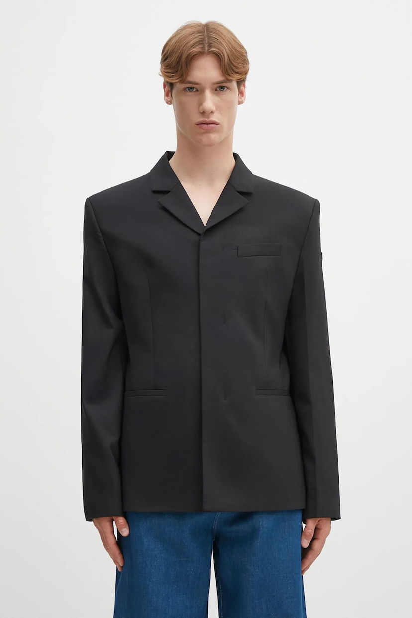 Rockar 032C 032C Office Attire Wool Blend Blazer Svart | S25.MRW.2001.000
