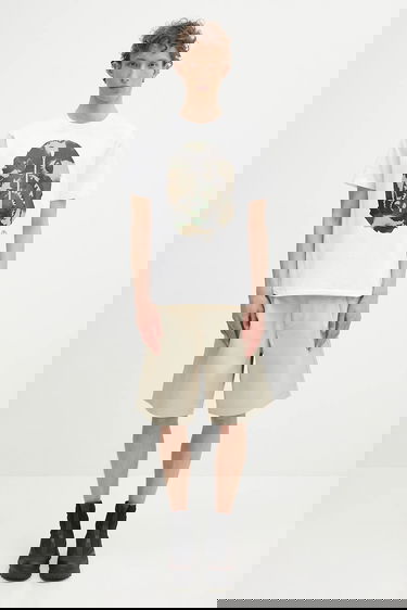 Shorts Human Made Human Made Pleated Shorts Beige | HM29PT018, 4