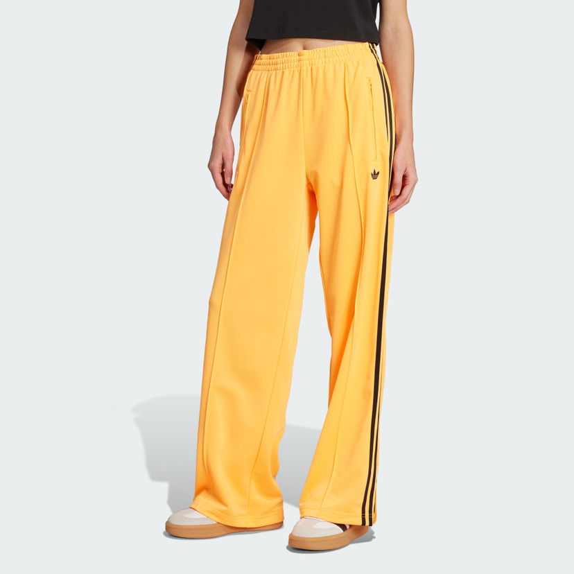 Träningsbyxor adidas Performance Adicolor Classic Firebird Loose Track Pants Gul | JY2694