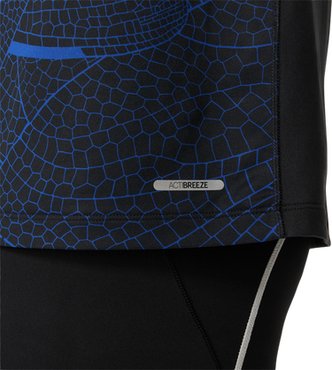 T-shirt Asics Road Lite-Show Short Sleeve Running T-Shirt Svart | 2011d357-001, 2