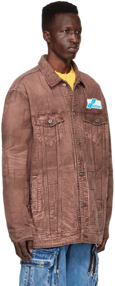 Jacka We11done We11done Denim Trucker Jacket Brun | WD-DJ1-22-366-U-BR, 1