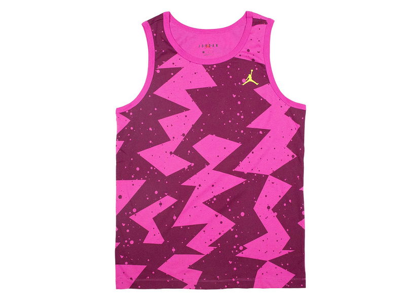 Linne Jordan Jordan Printed Poolside Tank Top Bordeaux Red Purpur | CJ6230-610