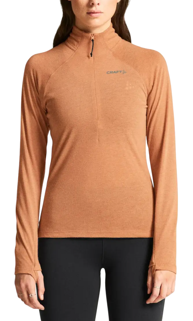 T-shirt Craft Craft Advanced Subz Wool Long Sleeve T-Shirt Orange | 1915138-246200, 0