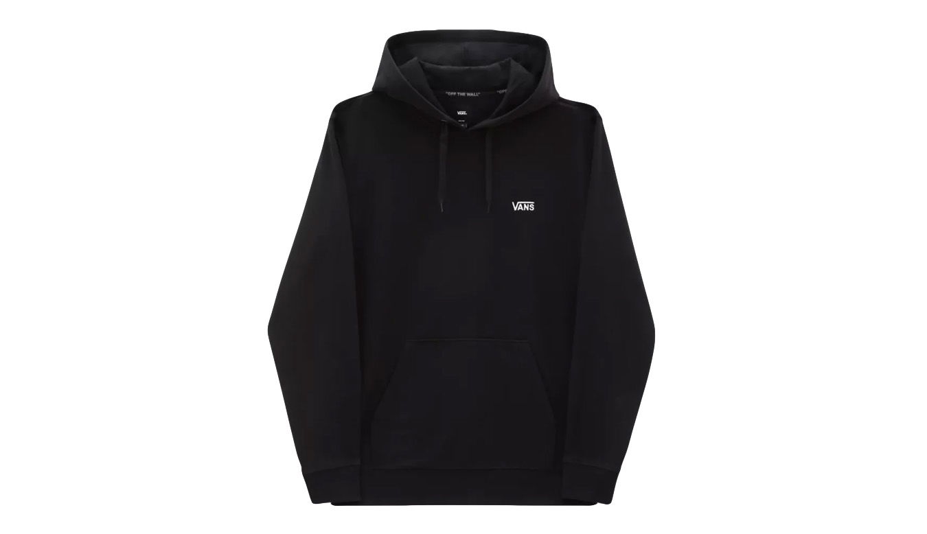 Sweatshirt Vans Core Basic Pullover Hoodie Svart | VN0A7YDVBLK, 0