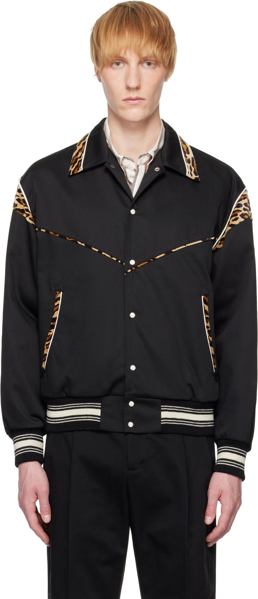 Bomberjacka WACKO MARIA WACKO MARIA Western Jacket Svart | 25SS-WMO-BL12
