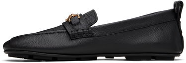 Sneakers och skor Versace Leather Driver Loafers Svart | 1017072_1A12110, 2
