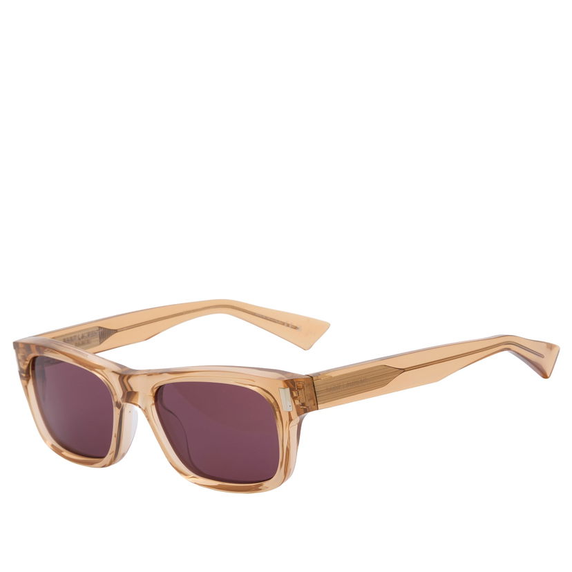 Solglasögon Saint Laurent Saint Laurent SL 83 Square Sunglasses Brun | SL-83-005