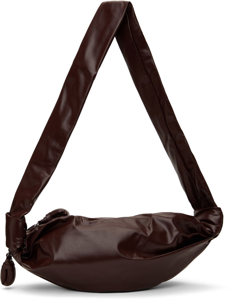 Handväska LEMAIRE Small Soft Croissant Bag Bourgogne | BG0092 LL0028