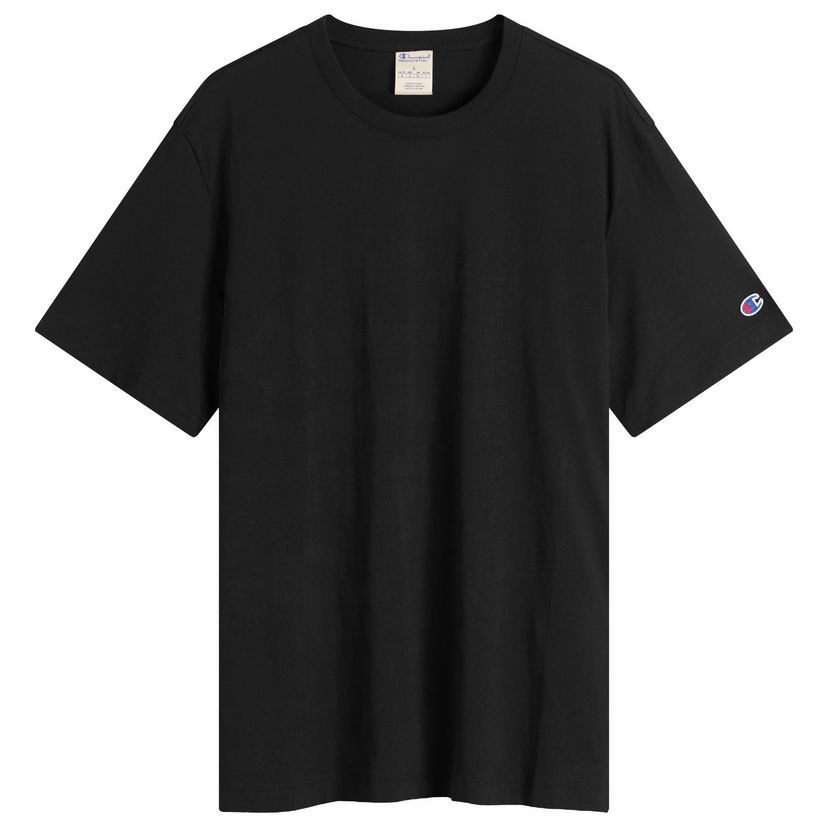 T-shirt Champion Reverse Weave Loose Fit T-Shirt, Size Large Svart | 220761-KK001