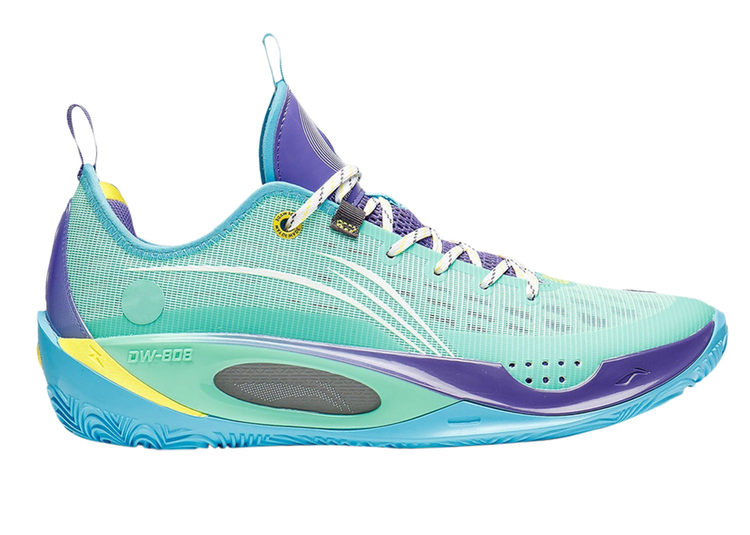 Sneakers och skor Li-Ning Wade 808 2 Cold Blood Turkos | ABPS037 6, 0